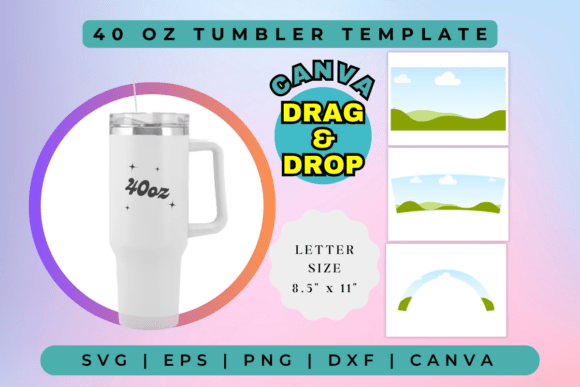 Download 40oz Tumbler Template - 40oz Collection