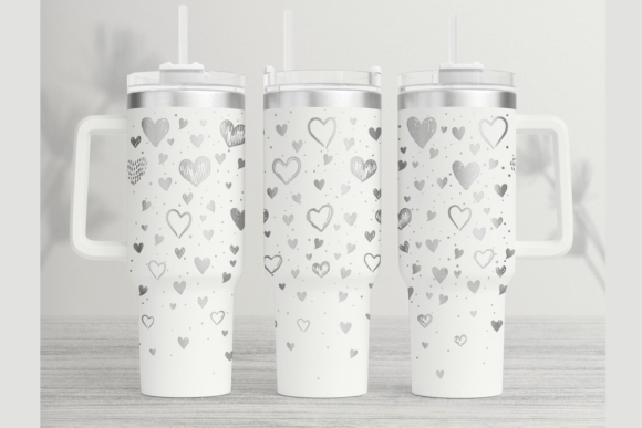Download Shower of Heart 40oz Laser Tumbler Wrap - 40oz Collection
