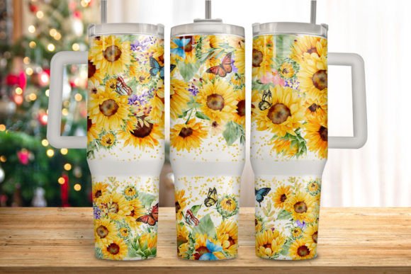 Download Sunflowers 40oz Quencher Tumbler - 40oz Collection